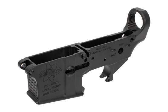 Mega Arms Stripped AR15 lower receiver is forged from 7075-T6 aluminum
